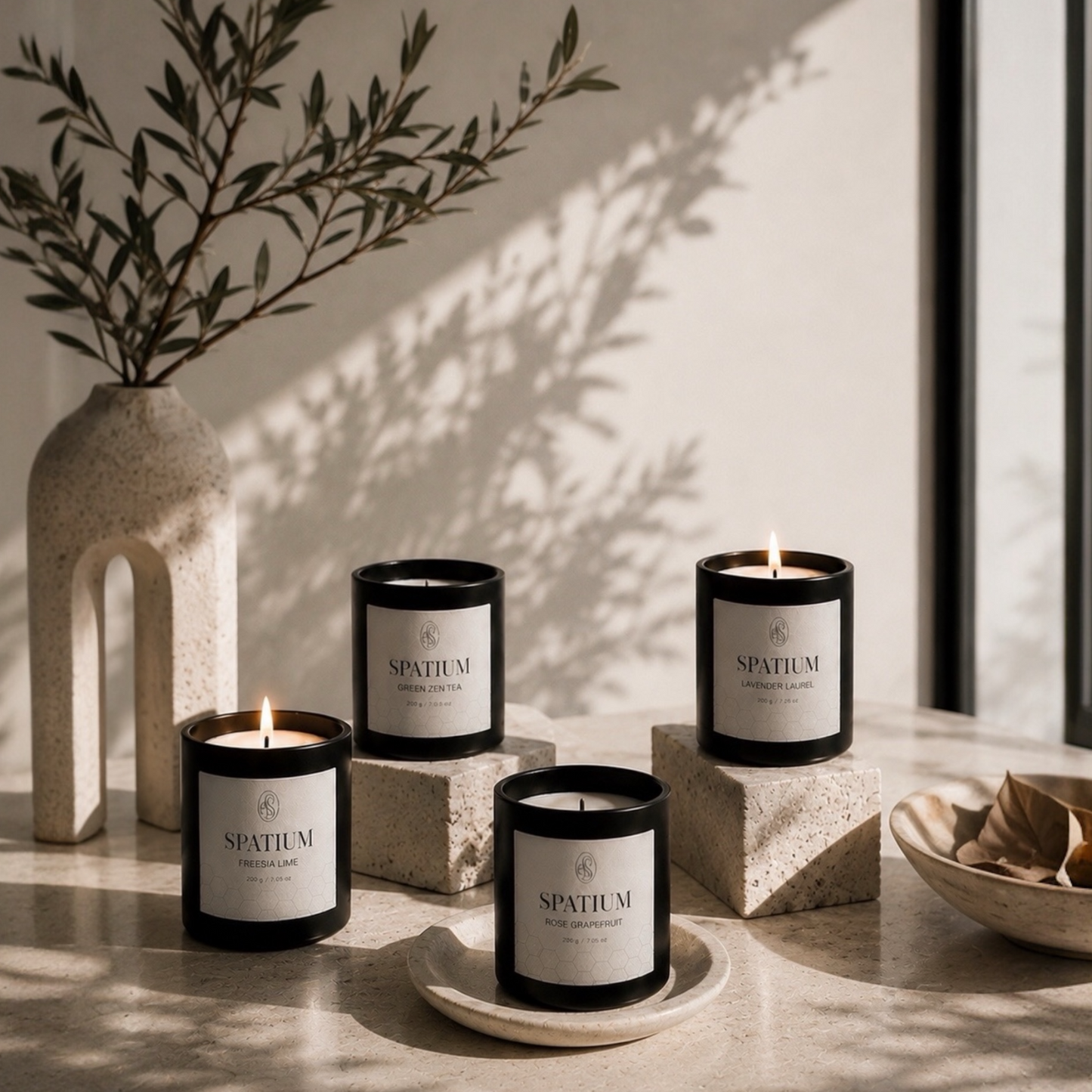 The Day in Four Scents